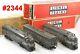 Lionel Pw 2344 New York Central Nyc F-3 A-b-a Diesel Set Withboxes /457/ 1950-52