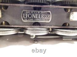 Lionel Post-war 221 New York Central Black Loco / Tender- Runs Exc-0/027. S27