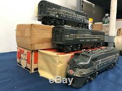Lionel Postwar 2344 New York Central F3 ABA Diesel Set with Original Boxes