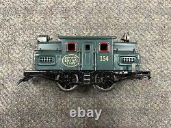 + Lionel Prewar O Gauge 0-4-0 New York Central 154 Green Locomotive Restored SS