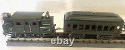 Lionel Prewar O Gauge # 153 New York Central Electric Loco & 3 Pass. Car Set