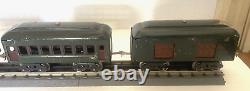 Lionel Prewar O Gauge # 153 New York Central Electric Loco & 3 Pass. Car Set