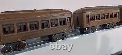 Lionel Prewar O Gauge Train Engine #254 & 3 Passenger Cars