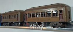 Lionel Prewar O Gauge Train Engine #254 & 3 Passenger Cars