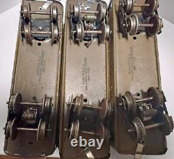 Lionel Prewar O Gauge Train Engine #254 & 3 Passenger Cars