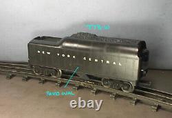 Lionel RARE 8 WHEELED New York Central LETTERED #773W TENDER EX