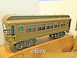 Lionel Standard Gauge Ny Central 490,418,419 Passenger Car With Ob