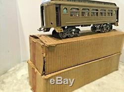 Lionel Standard Gauge Ny Central 490,418,419 Passenger Car With Ob