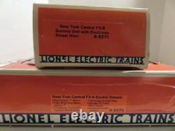 Lionel Trains Mpc 8370 / 71 New York Central F-3 Aba Diesel Set Ln- Bxd H1