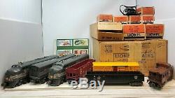 Lionel Vintage Postwar 2193W NYC Diesel Freight Set With Original Boxes