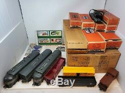 Lionel Vintage Postwar 2193W NYC Diesel Freight Set With Original Boxes