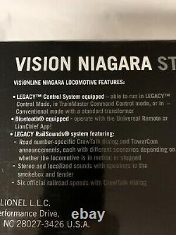 Lionel Vision Line New York Central Niagara Steam Engine 6-85267! Legacy Grey
