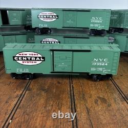 Lot 7 O Gauge New York Central System Box Car NYC Pittsburgh Lake Erie Bundle