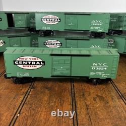 Lot 7 O Gauge New York Central System Box Car NYC Pittsburgh Lake Erie Bundle
