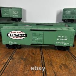 Lot 7 O Gauge New York Central System Box Car NYC Pittsburgh Lake Erie Bundle