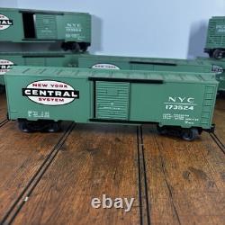 Lot 7 O Gauge New York Central System Box Car NYC Pittsburgh Lake Erie Bundle