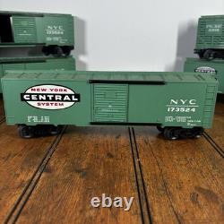 Lot 7 O Gauge New York Central System Box Car NYC Pittsburgh Lake Erie Bundle