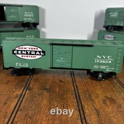 Lot 7 O Gauge New York Central System Box Car NYC Pittsburgh Lake Erie Bundle