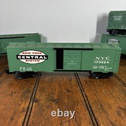 Lot 7 O Gauge New York Central System Box Car NYC Pittsburgh Lake Erie Bundle