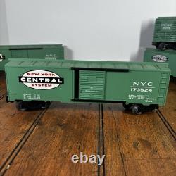 Lot 7 O Gauge New York Central System Box Car NYC Pittsburgh Lake Erie Bundle