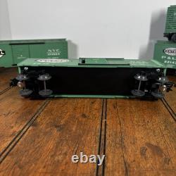 Lot 7 O Gauge New York Central System Box Car NYC Pittsburgh Lake Erie Bundle