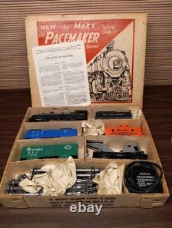 MARX NO. 9465/1 PACEMAKER SET NEW YORK CENTRAL With #1666 2-4-0 IN BOX-INSTUCTIONS