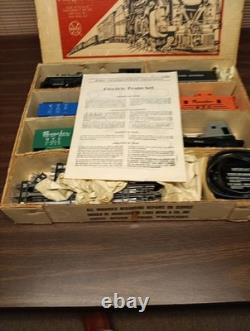 MARX NO. 9465/1 PACEMAKER SET NEW YORK CENTRAL With #1666 2-4-0 IN BOX-INSTUCTIONS