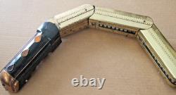 MARX TRAIN STREAMLINE MERCURY LOCOMOTIVE and 3 NEW YORK CENTRAL CARS NO REMOTE