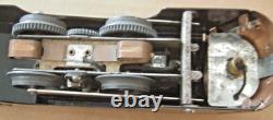 MARX TRAIN STREAMLINE MERCURY LOCOMOTIVE and 3 NEW YORK CENTRAL CARS NO REMOTE