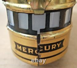 MARX TRAIN STREAMLINE MERCURY LOCOMOTIVE and 3 NEW YORK CENTRAL CARS NO REMOTE