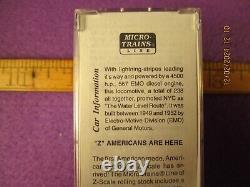 MICRO TRAINS Z GAUGE NEW YORK CENTRAL F 7 LOCOMOTIVE RD # 1710 ITEM No. 14003-2