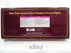 MTH 20-3045-1 New York Central 4-6-4 Dreyfuss Steam Engine with Protosound 2.0 LN