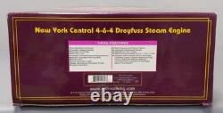 MTH 20-3045-1 O New York Central Dreyfuss Hudson Steam Loco & Tender #5445 wPS2