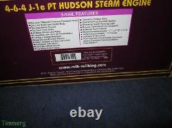 MTH 20-3059-1 NYC 1 4-6-4 J-1e PT Hudson Steam Engine withProto-Sound 2.0