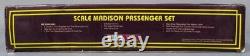 MTH 20-4022 O New York Central 70' Madison Passenger Car Set (Set of 5) LN/Box