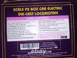 MTH 20-5507-1 New York Central P-2 Box Cab Electric withProtosound Cab #223 Train