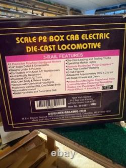 MTH 20-5507-1 New York Central P-2 Box Cab Electric withProtosound Cab L/N withBCR