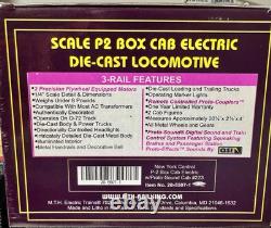 MTH 20-5507-1 O NYC P2 Box Cab Die-Cast Electric Locomotive withPS1 #223 Mint