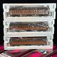 Mth #20-62031 O Scale New York Central 64' Woodside 3x Coach Car Set Nos