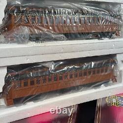 MTH #20-62031 O Scale New York Central 64' Woodside 3x Coach Car Set NOS