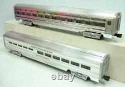 MTH 20-6509 O New York Central 70'' Aluminum Passenger Car Set (Set of 2) LN/Box