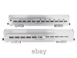 MTH 20-6509 O New York Central 70'' Aluminum Passenger Car Set (Set of 2) LN/Box