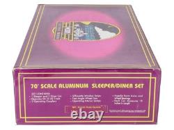 MTH 20-6509 O New York Central 70'' Aluminum Passenger Car Set (Set of 2) LN/Box