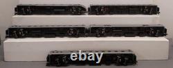 MTH 20-6554 O New York Central 70' Streamlined Passenger Car Set LN/Box