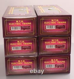 MTH 20-90206 O New York Central Premier Double Door 50' Box Car Set (Set of 6)