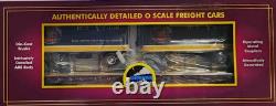 MTH 20-95562 O Scale Flat Car With 2 PUP Trailers New York Central #490300