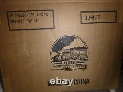 MTH 30-6113 New York Central Empire State RailKing Passenger cars MINT LH