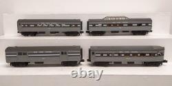 MTH 30-6135 O New York Central O-27 Streamlined Passenger Car Set (Set of 4) EX