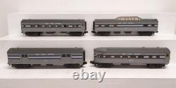 MTH 30-6135 O New York Central O-27 Streamlined Passenger Car Set (Set of 4) EX