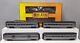 Mth 30-67073 O New York Central 60' Streamlined Abs Passenger Car Set (set Of 4)